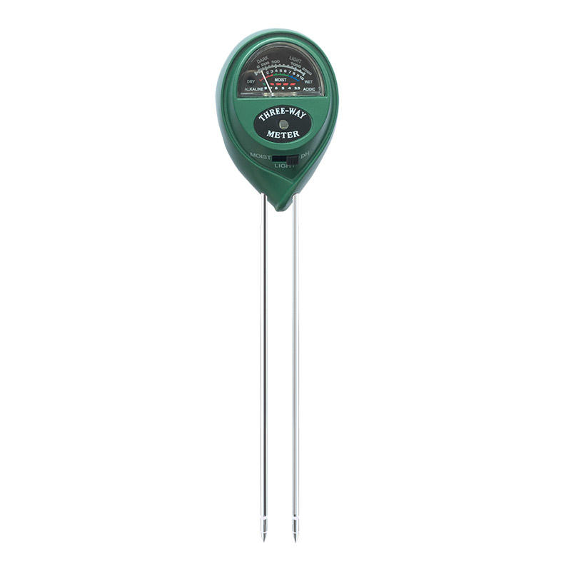 Medidor de pH de testador de umidade digital à prova d'água 3 em 1 para hidroponia